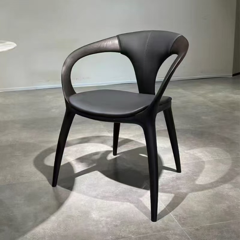 GDC American Modern Solid Walnut Dining Chair for Hotel