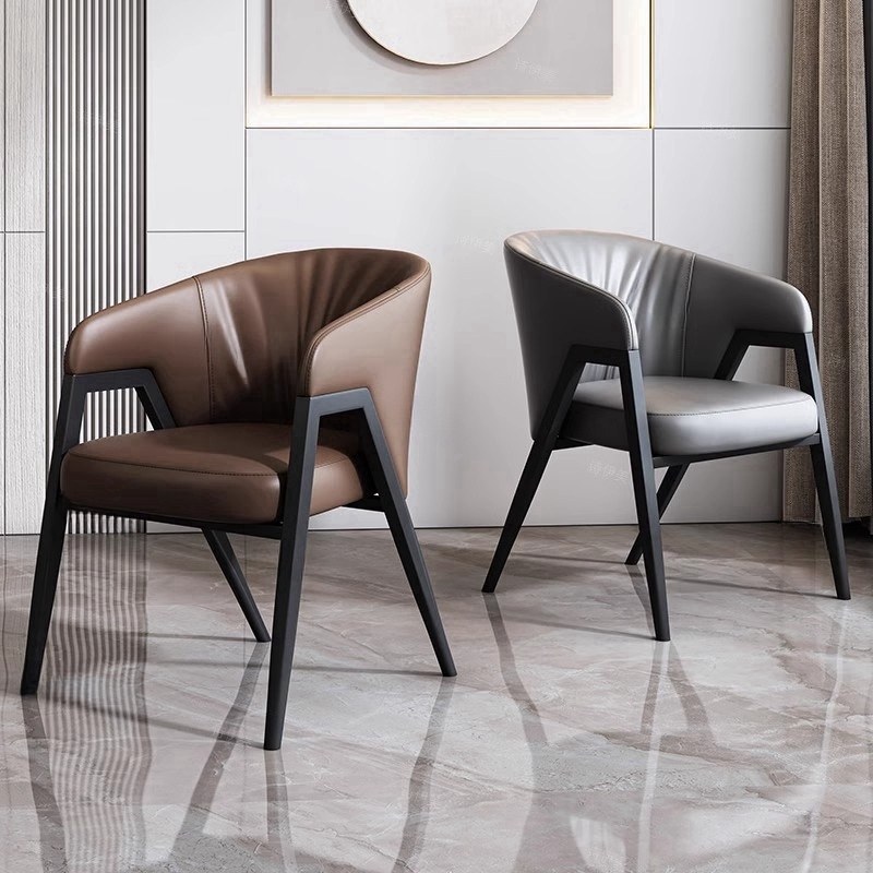 GDC Hot Sale Modern Design Dining Chair Metal Legs