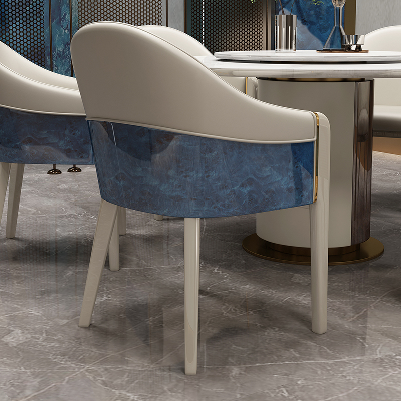 GDC Hot Selling Genuine Leather Solid Wood Modern Luxury
