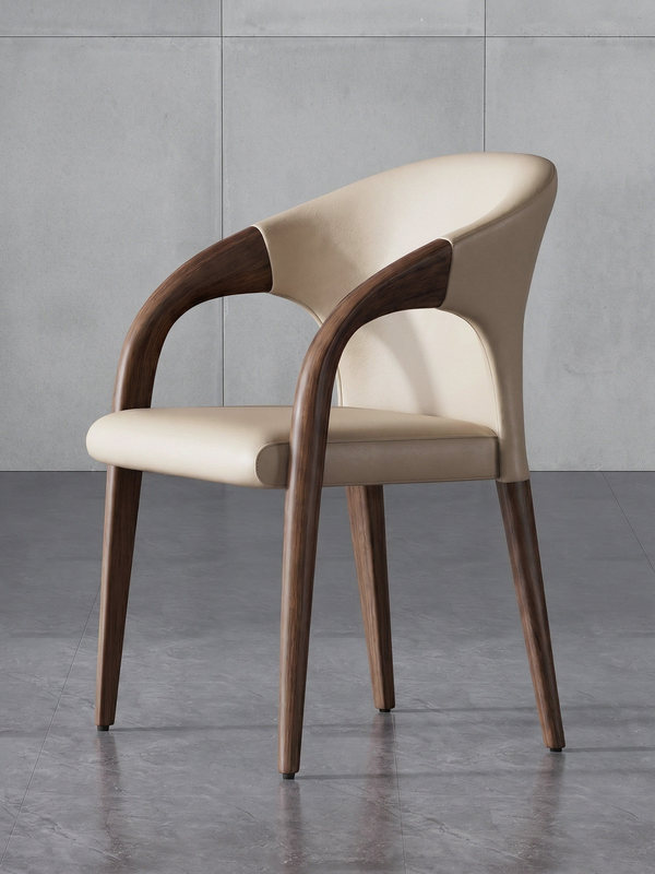 GDC Modern and Simple Solid Wood Dining Chairs Are
