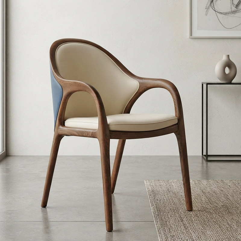 GDC Modern Design Solid Wood Dining Chair Home Hotel