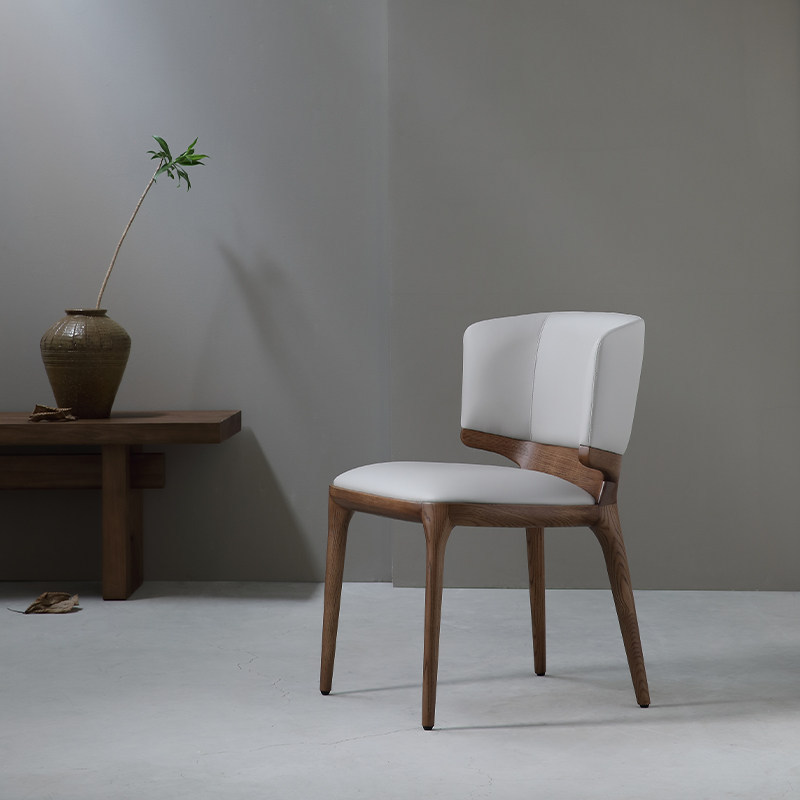 GDC Modern Designer Solid Wood Dining Chair Simple New