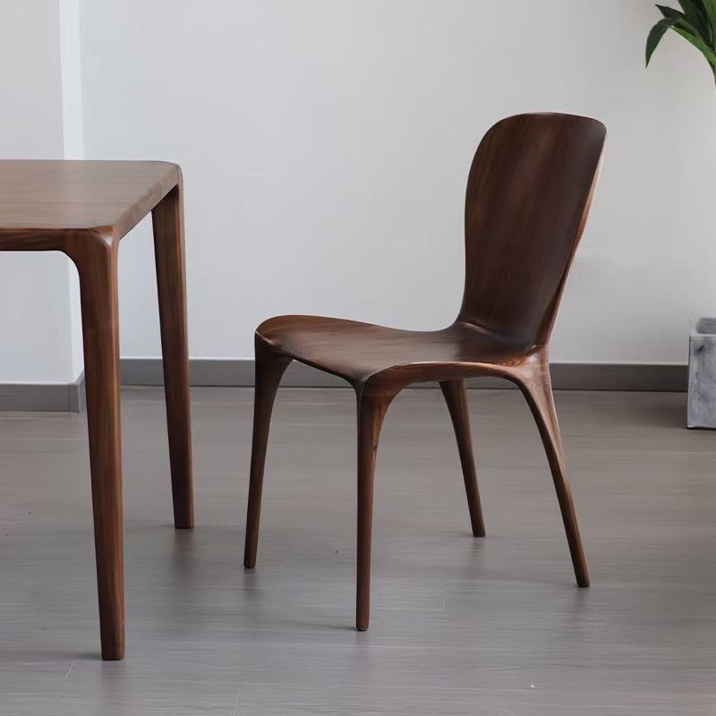 GDC Modern Dining Chair Nordic Style Solid Wood with