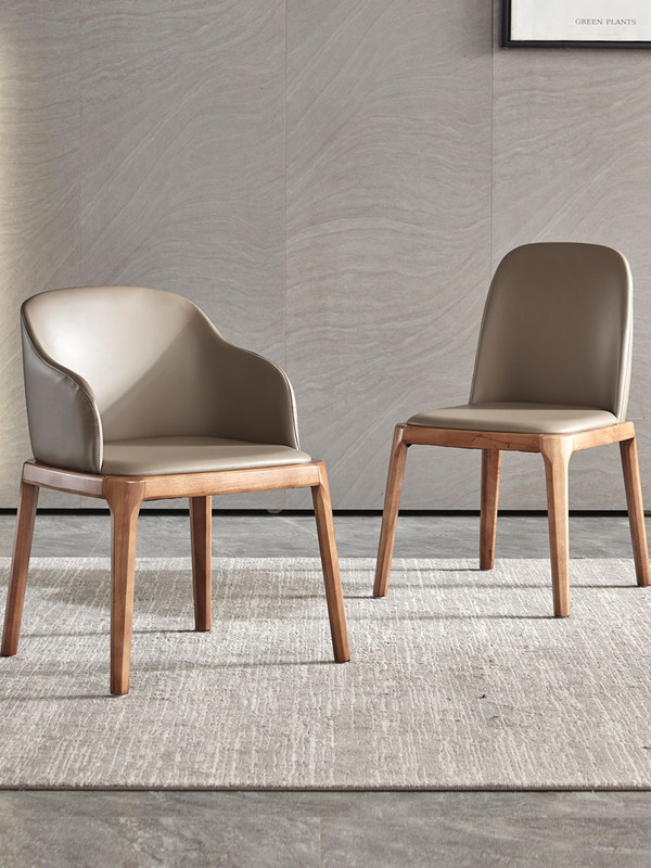 GDC Modern Luxury Black Gold Dining Chair for Home