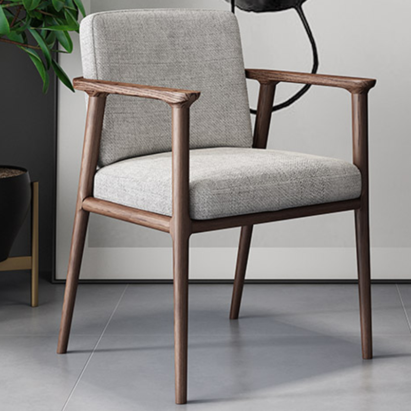 GDC Modern Minimalism Solid Wood Retro Wood Chair Home