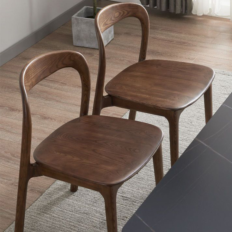 GDC Modern Minimalist Durable Faux Leather Dining Chair with