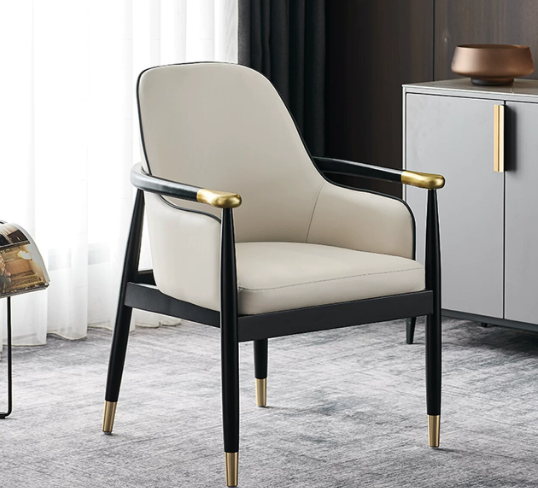 GDC Modern New Design Dining Chair Solid Wood Frame