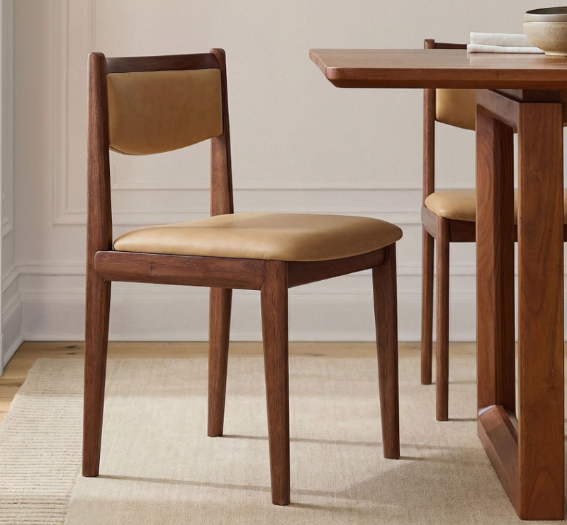 GDC Modern Solid Wood Dining Chair with Durable Wood