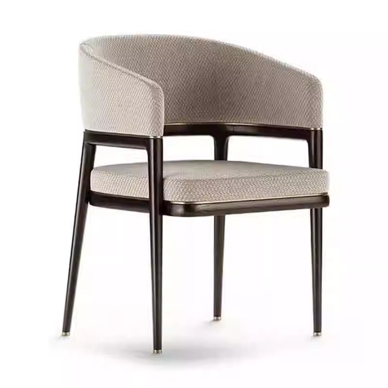 GDC Nordic Light Luxury Wooden Dining Chair Modern Home