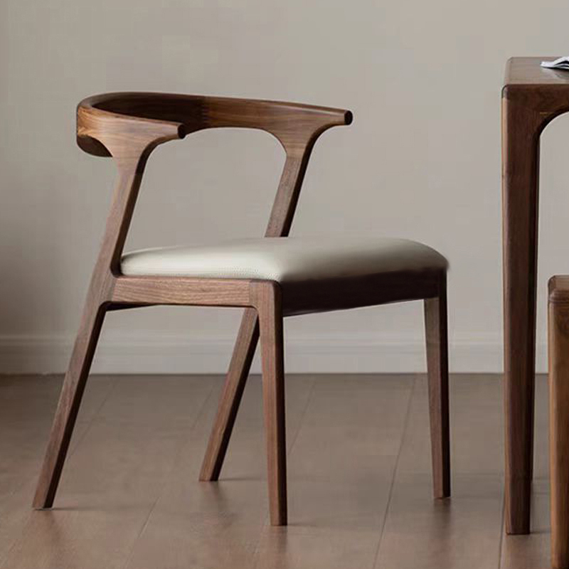 GDC Nordic Solid Wood Dining Chairs for Restaurant Italian