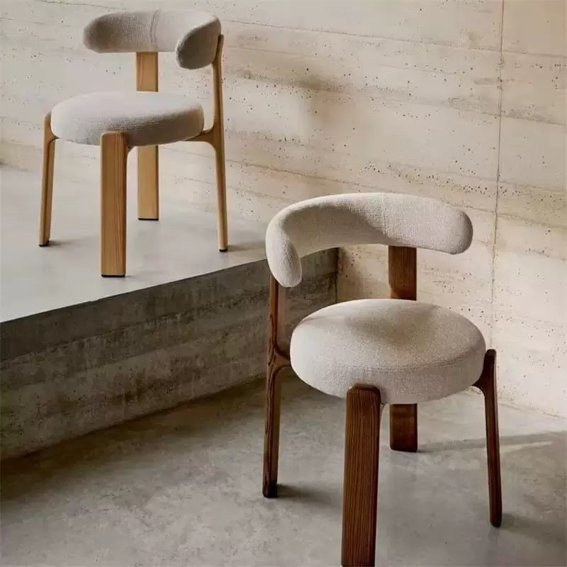 GDC Nordic Style Hotel Dining Room Luxury Fabric Dining
