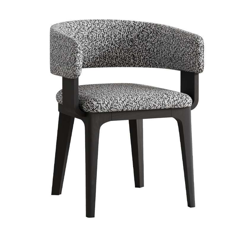 GDC Nordic Stylish Ash Wood Dining Chair Hotel High