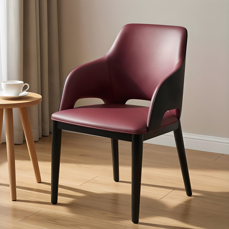 GDC Restaurant Dining Furniture Solid Wood and Leather Durable