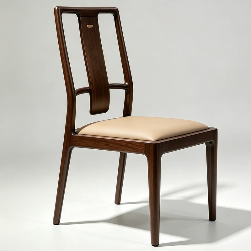 GDC Solid Wood Dining Chair Home Modern Minimalist Stylish