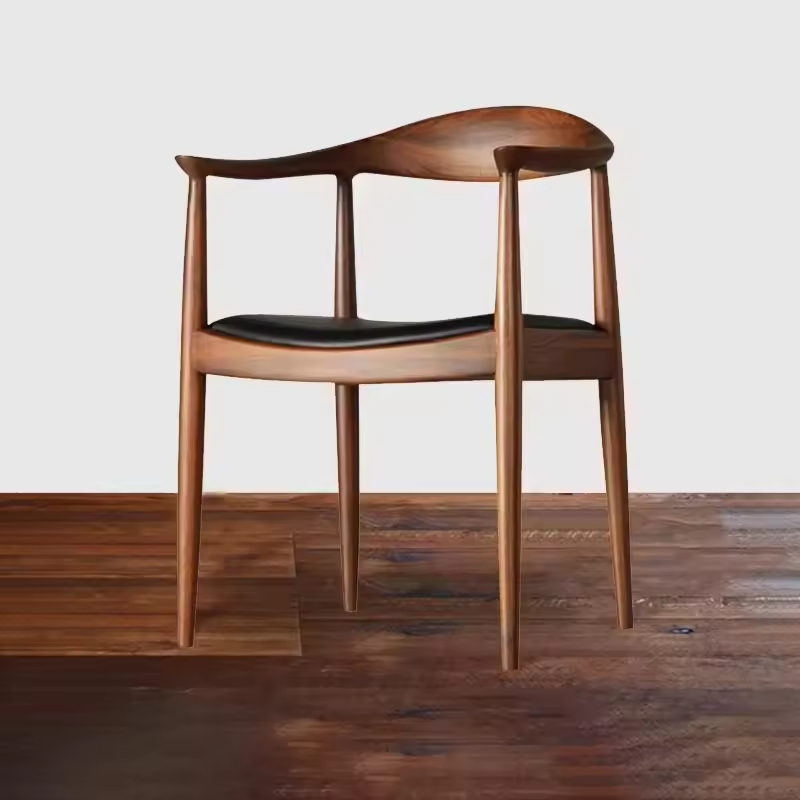 GDC Solid Wood Leisure Dining Chair Original Office Reception