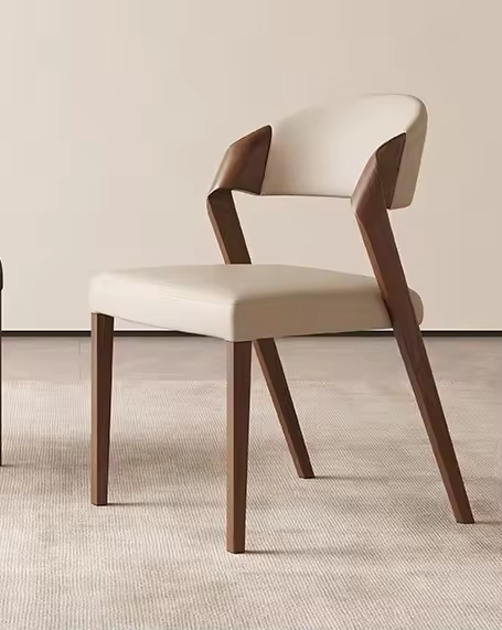 GDC Wabi-sabi Style Chair Nordic Ash Solid Wood Dining
