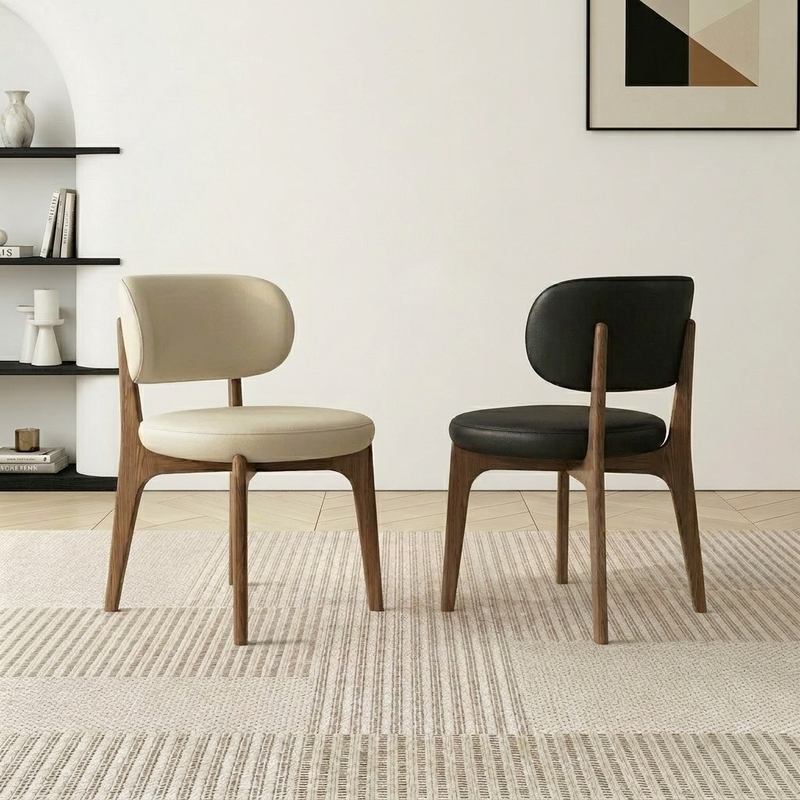 GDC Modern Luxury Comfort Design Solid Wood Dining Chair